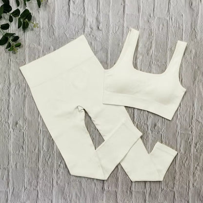 Seamless Ribbed Leggings for Fitness Women Sport Legging Push up Workout Striped Leggins Ladies High Waist Sexy Gym Legins Woman