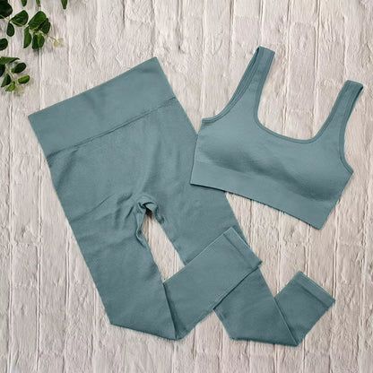 Seamless Ribbed Leggings for Fitness Women Sport Legging Push up Workout Striped Leggins Ladies High Waist Sexy Gym Legins Woman